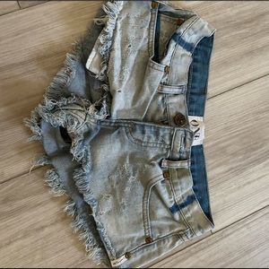 One Teaspoon Trash Whores shorts